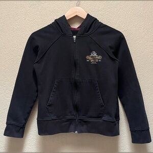 Disney Kids 1939 Hollywood Tower Zip Up Hoodie -Size XS